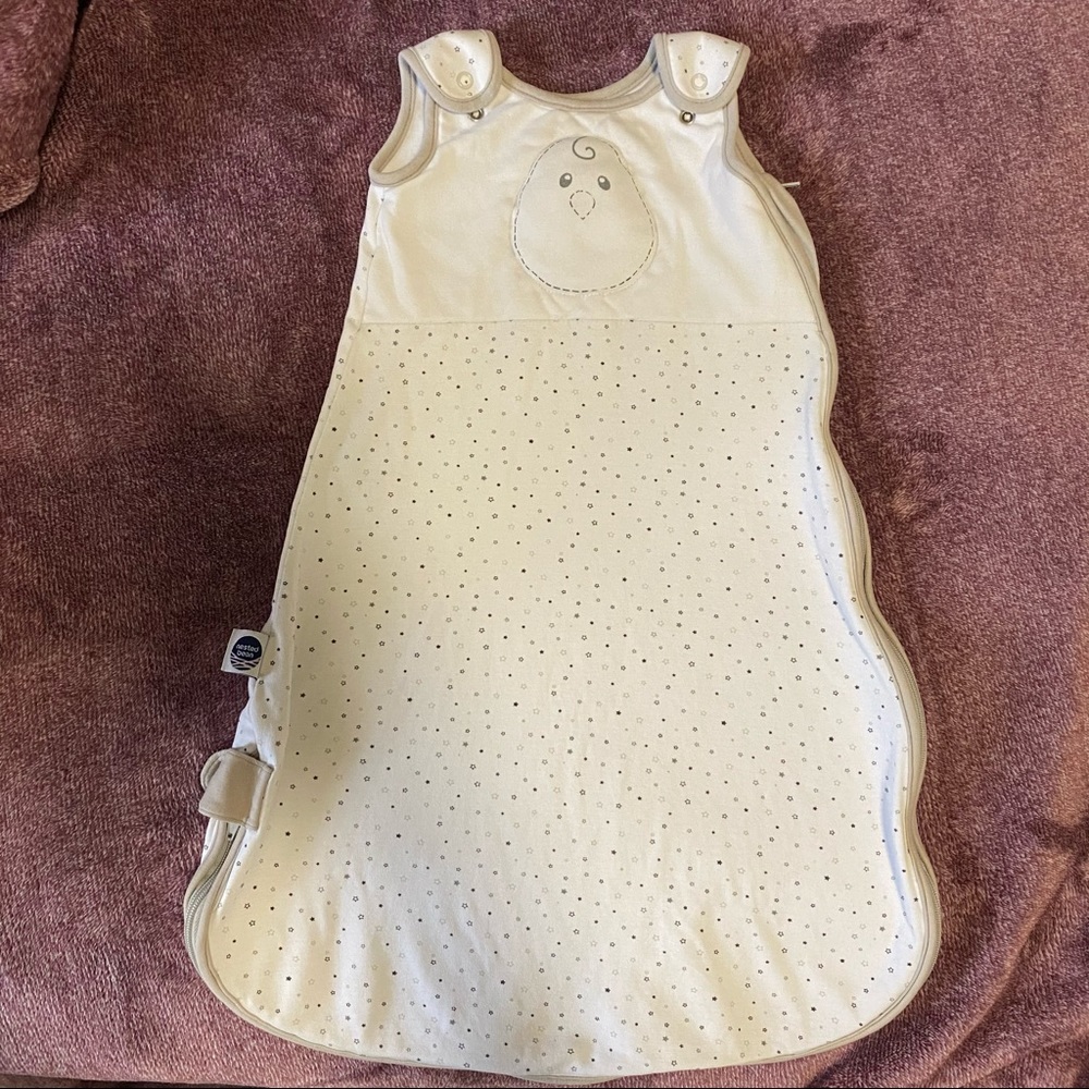 Nested bean sleep sack 0-6 month stars